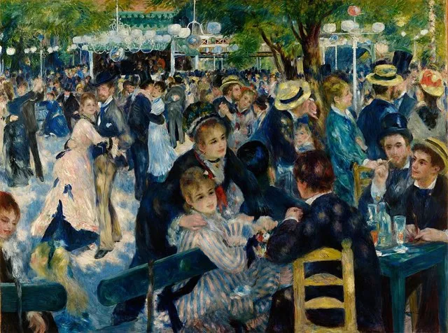 Bal du moulin de la Galette — Auguste Renoir